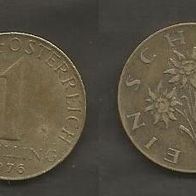 Münze Österreich: 1 Schilling 1976