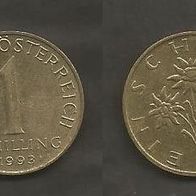 Münze Österreich: 1 Schilling 1993