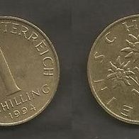 Münze Österreich: 1 Schilling 1994