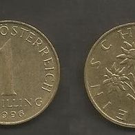 Münze Österreich: 1 Schilling 1996