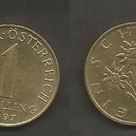 Münze Österreich: 1 Schilling 1997