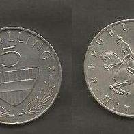 Münze Österreich: 5 Schilling 1992