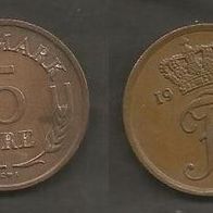 Münze Dänemark: 5 Öre 1963