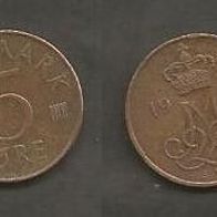 Münze Dänemark: 5 Öre 1973