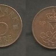 Münze Dänemark: 5 Öre 1983