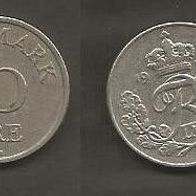 Münze Dänemark: 10 Öre 1953