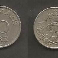 Münze Dänemark: 10 Öre 1954