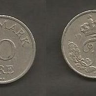 Münze Dänemark: 10 Öre 1955