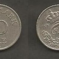 Münze Dänemark: 10 Öre 1958