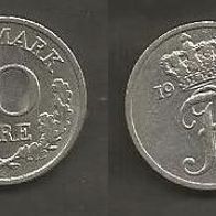 Münze Dänemark: 10 Öre 1963