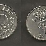 Münze Dänemark: 10 Öre 1964