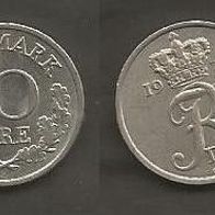 Münze Dänemark: 10 Öre 1970