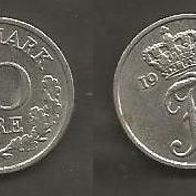 Münze Dänemark: 10 Öre 1971