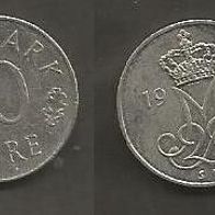 Münze Dänemark: 10 Öre 1977