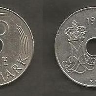 Münze Dänemark: 25 Öre 1975