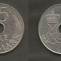 Münze Dänemark: 25 Öre 1977