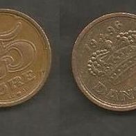 Münze Dänemark: 25 Öre 1996