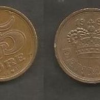 Münze Dänemark: 25 Öre 1997