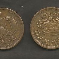 Münze Dänemark: 50 Öre 1994