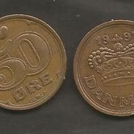 Münze Dänemark: 50 Öre 1997