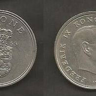 Münze Dänemark: 1 Krone 1965