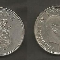 Münze Dänemark: 1 Krone 1969