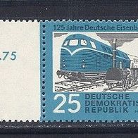 DDR 1960, MiNr: 806 nur der Sperrwert sauber postfrisch, Randstück