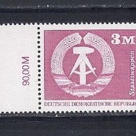 DDR 1974, MiNr: 1967 sauber postfrisch, Randstück