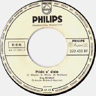Guy Mitchell - Pride O´ Dixie - 7" - Philips 322 433 BF (D) 1959 PROMO