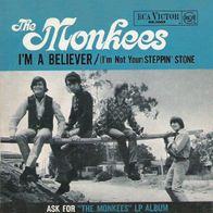 Monkees - I´m A Believer - 7" - RCA Victor 66-1002 (D) 1967