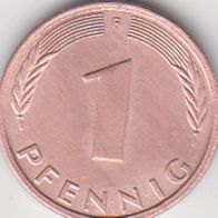 BRD 1 Pfennig 1992 F Bundesrepublik Deutschland aus dem Umlauf