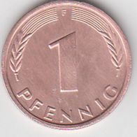 BRD 1 Pfennig 1994 F Bundesrepublik Deutschland aus dem Umlauf