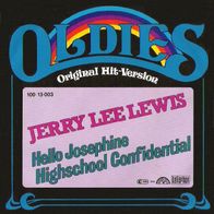 Jerry Lee Lewis - Hello Josephine - 7" - Bellaphon Sun 100 13 003 (D) 1985