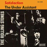 Rolling Stones - Satisfaction - 7" - Decca DL 25 200 (D) 1965 brauner Balken
