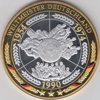 Giganten Fußball WM-Titel DE Nr. 02230 Deutschland 3 mal Weltmeister