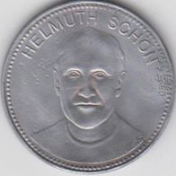1970 Shell Mexico 70 Helmut Schön Medaille Münze WM Mexiko