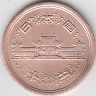Japan 10 Yen 1987 Kursmünze aus dem Umlauf