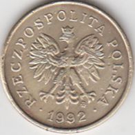Polen Rzeczpolita Polska 1992 – 2 GROSZE Kursmünze aus dem Umlauf
