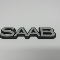 Saab Emblem Schriftzug
