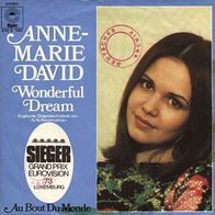Eurovision 7"DAVID, Anne-Marie · Wonderful Dream (RAR 1973)