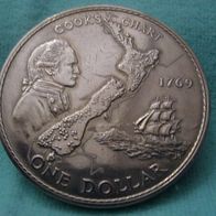 1 Dollar 1969 Elizabeth II New Zealand . .##075