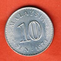 Malaysia 10 Sen 1973