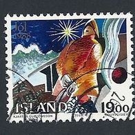 Island, 1988, Mi.-Nr. 695, gestempelt