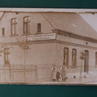 Augsdorf bei Gerbstedt: Möbeltischlerei Paul Ketter, Foto-Ak um 1925