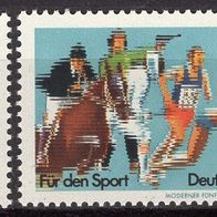 BRD / Bund 1983 Sporthilfe: Sportereignisse 1983 MiNr. 1172 - 1173 postfrisch