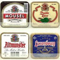 ALT ! Bieretiketten Brasseries Mousel & Clausen † 2000 Luxembourg (Luxemburg)