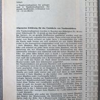 1667 Taschentücher Anleitungsblatt Handarbeit, Verlag für die Frau, DDR