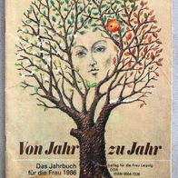 Von Jahr zu Jahr 1986 Jahrbuch für die Frau DDR Autorenkollektiv