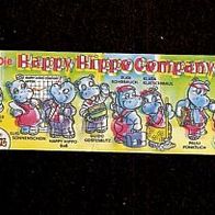 Ü - Ei Beipackzettel Die Happy Hippos Company Variante