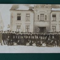 Jettingen-Scheppach: Jugendwehr, Foto-Ak 1915